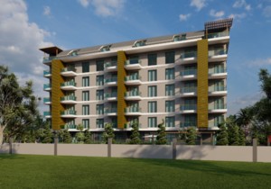 Проект жилого комплекса класса люкс с видом на море в Газипаша, прев. 2
