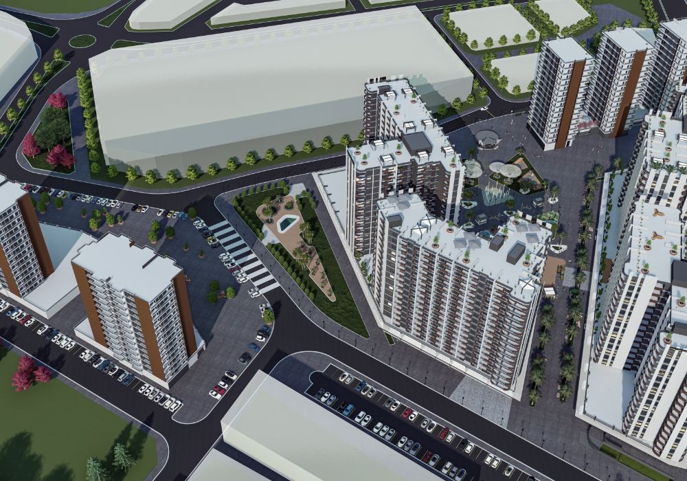Проект жилого комплекса на огромной площади в городе Мерсин, рис. 7