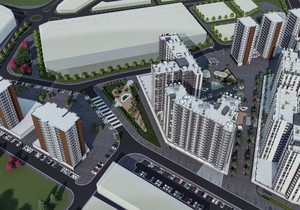Проект жилого комплекса на огромной площади в городе Мерсин, прев. 7