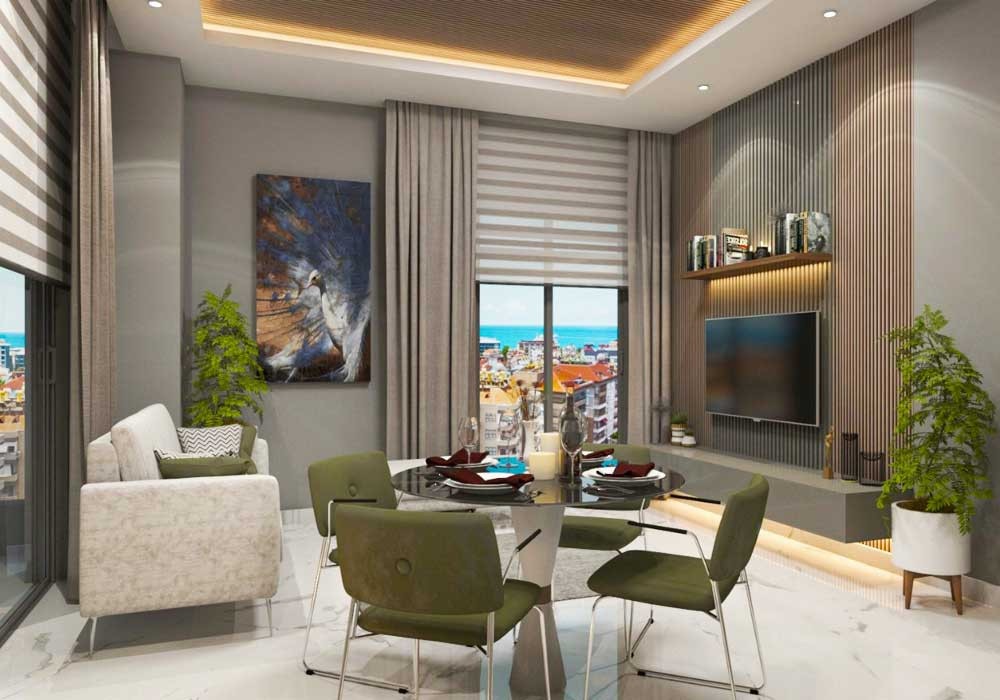1+1 Apartment with furniture and appliances, рис. 7