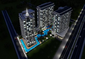 Новый жилой комплекс с инфраструктурой в развитом районе  Махмутлар, прев. 8