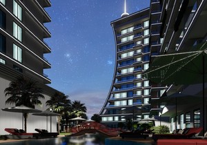 Новый жилой комплекс с инфраструктурой в развитом районе  Махмутлар, прев. 1