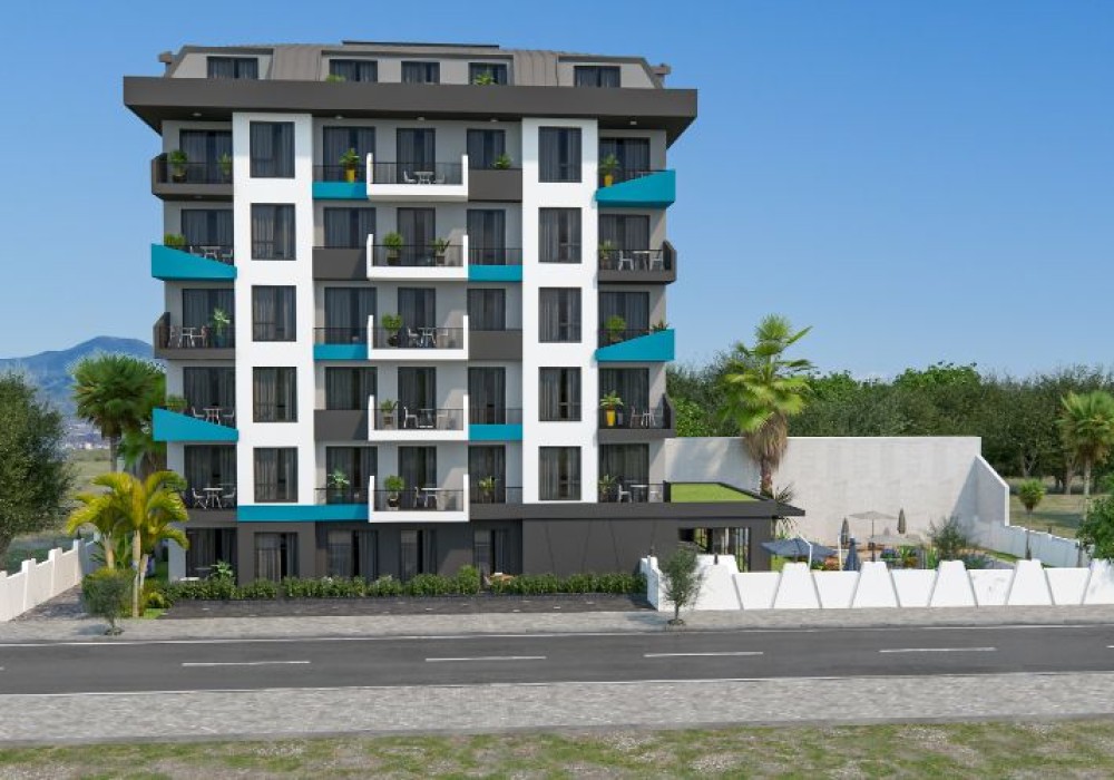 Уютные апартаменты в новом жилом комплексе в районе Авсаллар, рис. 8