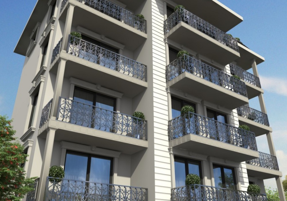 Новый проект жилого комплекса с видом на море в районе Кестель, рис. 9