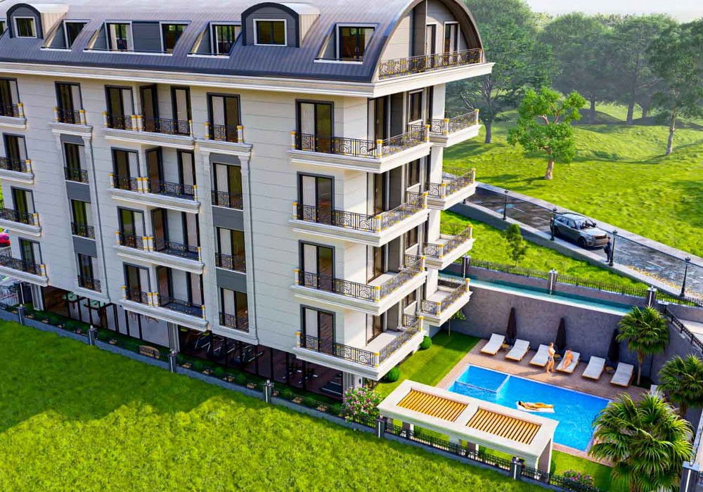 Новый жилой комплекс на стадии строительства в районе Демирташ, рис. 7
