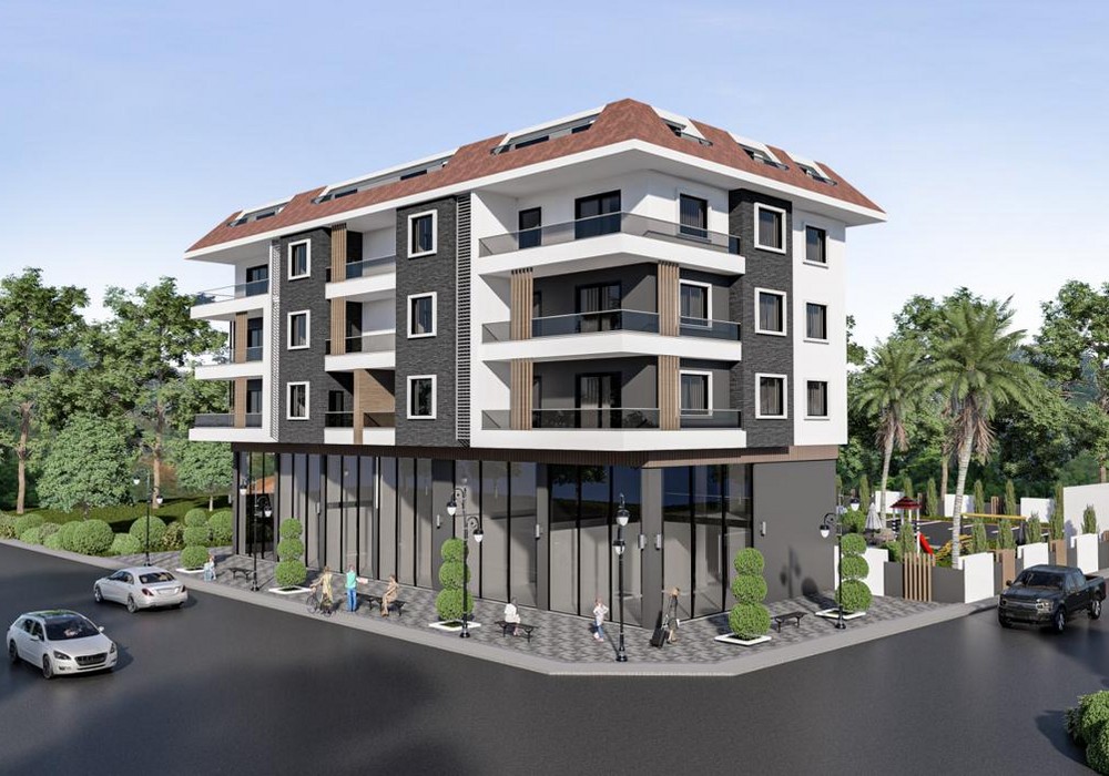 Новый проект элитного жилья в 150 метрах от моря в Кестеле, рис. 1